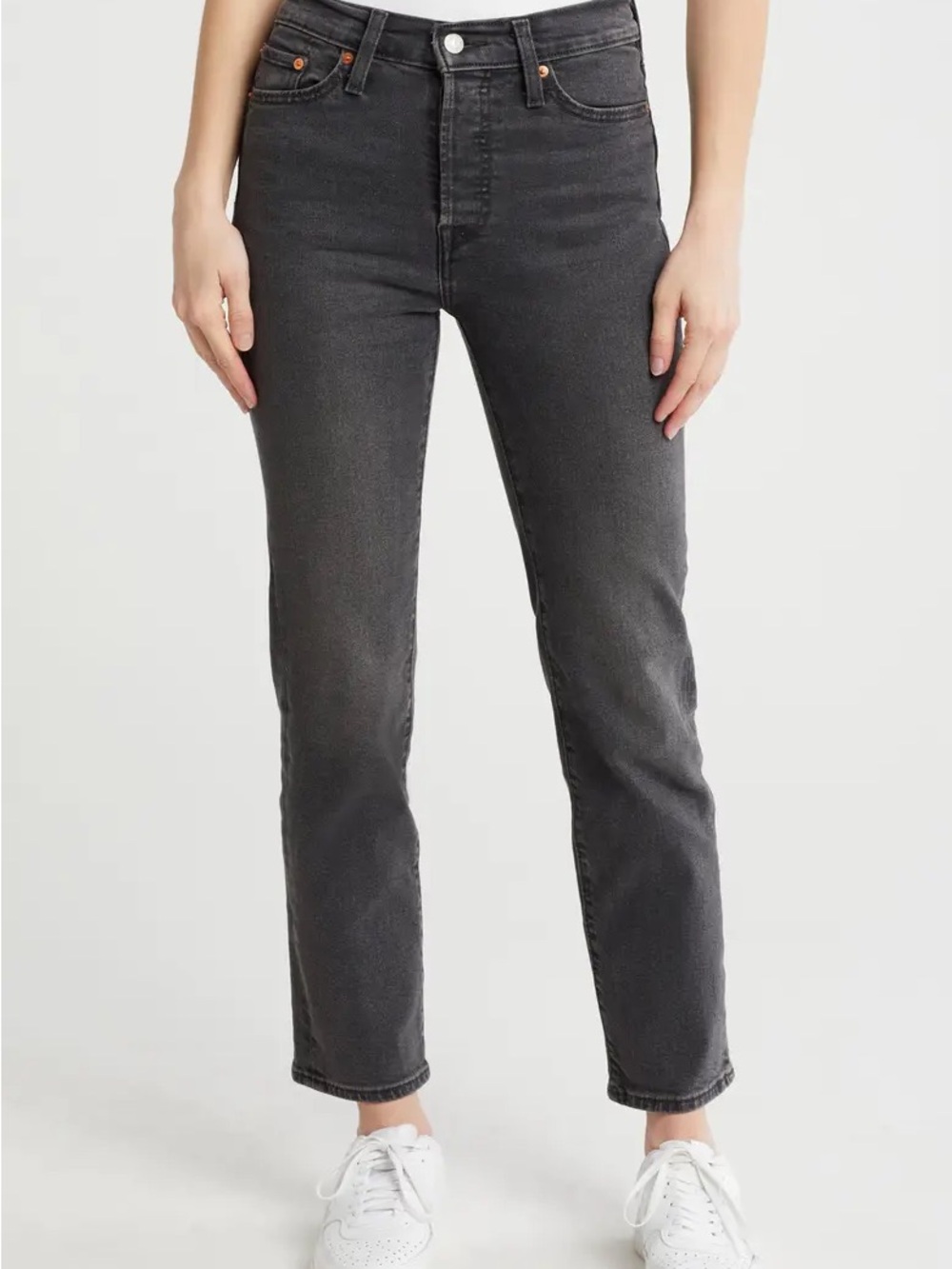 Levi’s Gray Wedgie Straight Stretch Jean